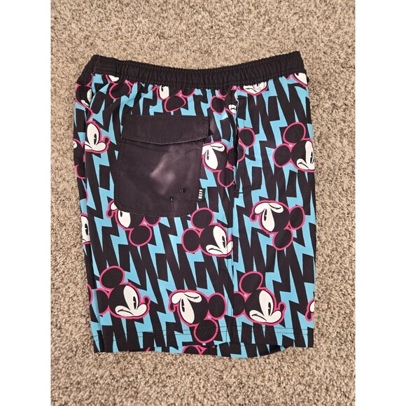 MENS NEFF DISNEY MICKEY MOUSE SWIM BOARD SHORTS SIZE L - Picture 3 of 7
